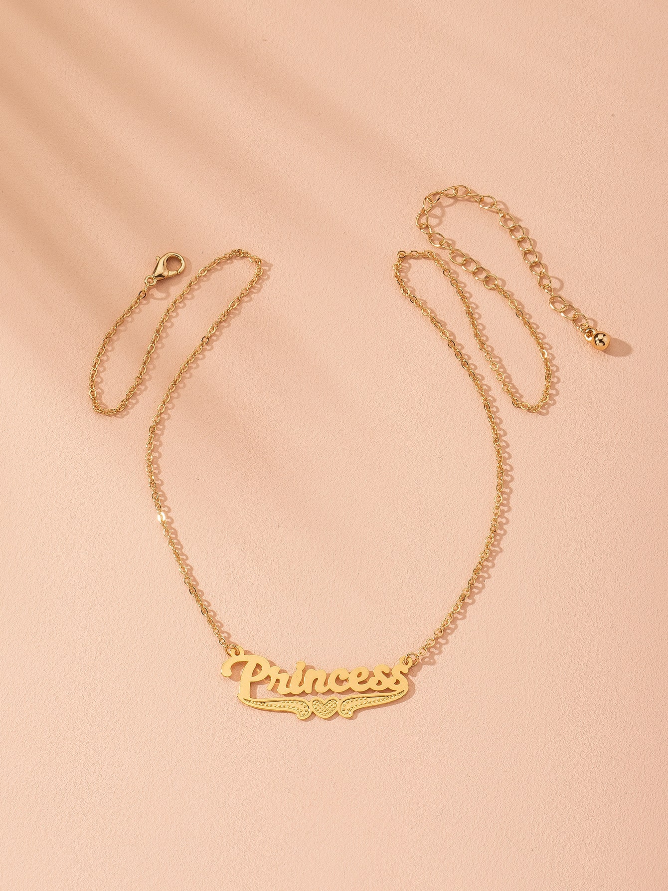 Letter Decor Necklace